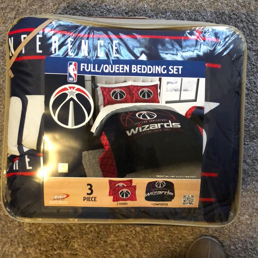 Washington Wizards Queen/Full Bedding Set